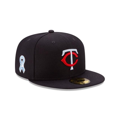 Minnesota Twins Gorra | New Era MLB Father's Day 59fifty Fitted Cap Mexico - Azules